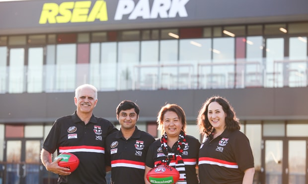 Four Multicultural Ambassadors are promoting our game to different communities across Melbourne. - St Kilda Saints